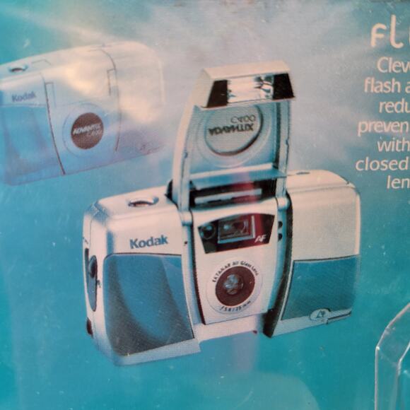 New Kodak Advantix C400 Camera Outfit f5.6 22mm Ektanar Lens NO FILM - Picture 12 of 16